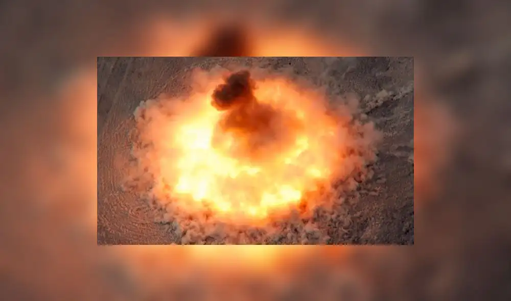 ¿Cómo quedó la zona en la que impactó la ‘madre de todas las bombas’? [FOTOS]