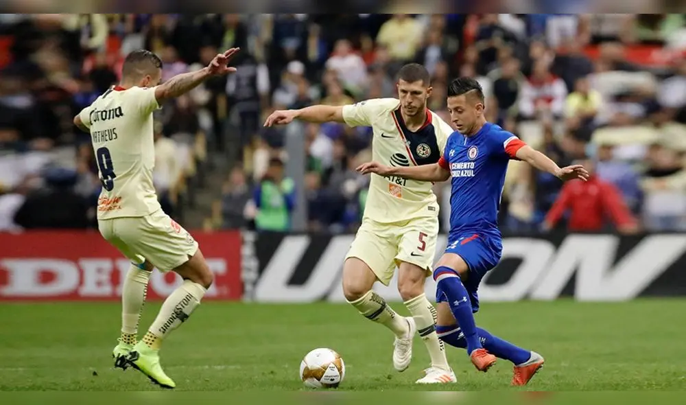 VER AQUÍ América vs. Cruz Azul por la jornada 3 de la Copa GNP por México. (Foto: EFE) VER AQUÍ América vs. Cruz Azul por la jornada 3 de la Copa GNP por México. (Foto: EFE)