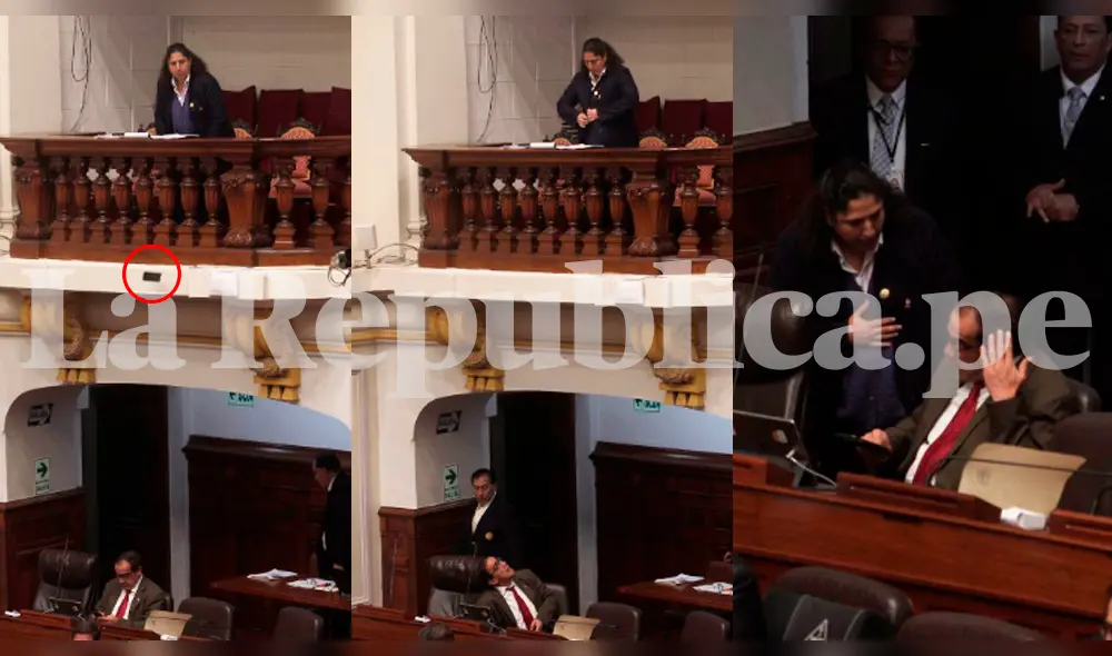 La ministra Fabiola Muñoz está presente en el Pleno del Congreso. Foto: Aldair Mejía La ministra Fabiola Muñoz está presente en el Pleno del Congreso. Foto: Aldair Mejía