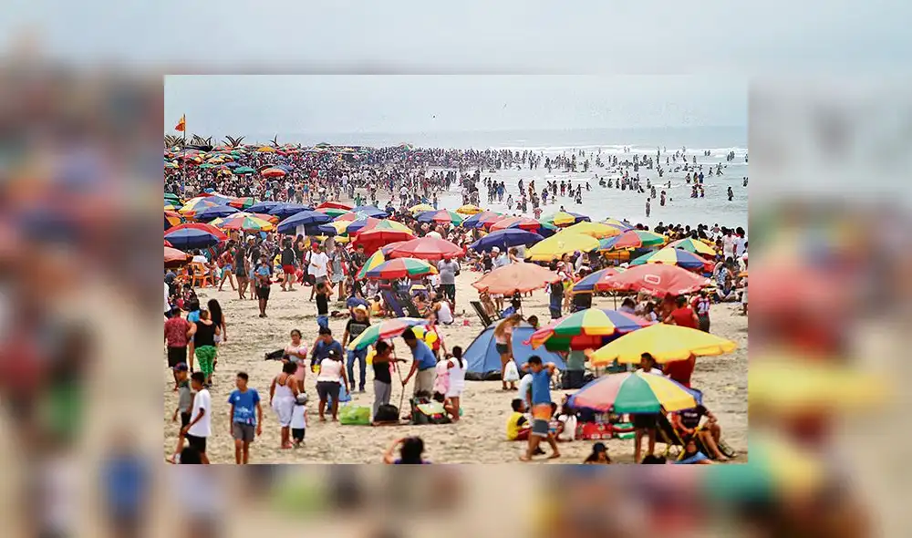 Miles de bañistas llegaron a playas del norte en el primer día del año 2018 