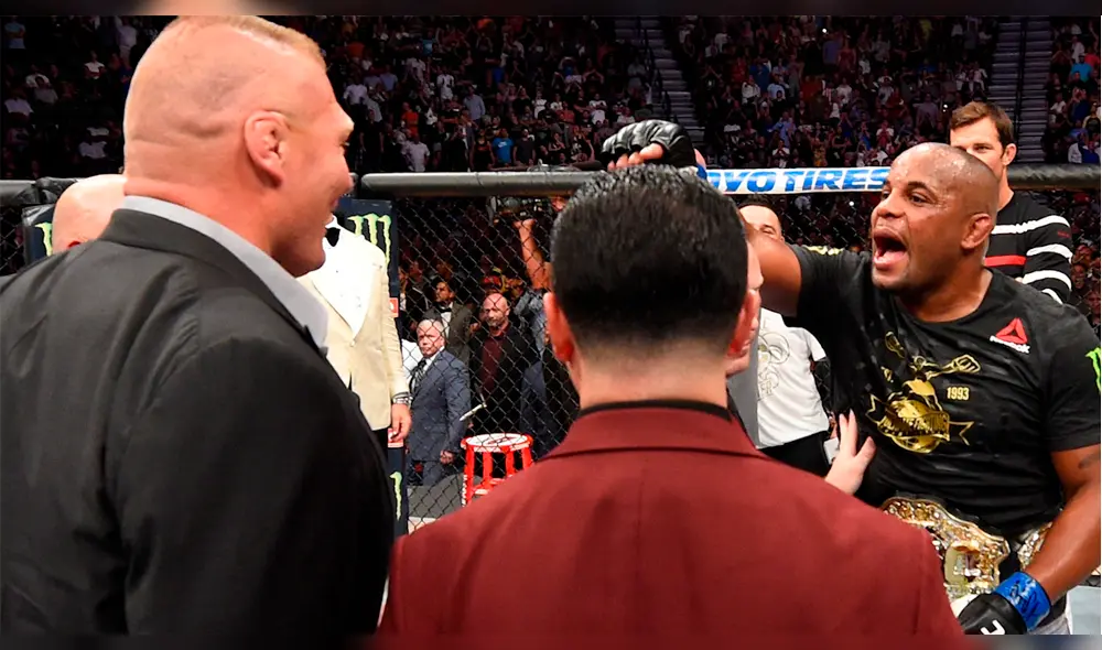 UFC 230: Daniel Cormier quiere quitarle el título de WWE a Brock Lesnar [VIDEO]