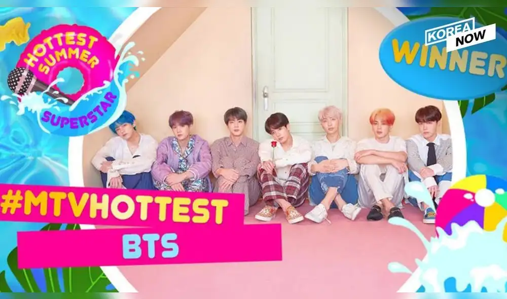 BTS, MTV Hottest Summer SuperStar