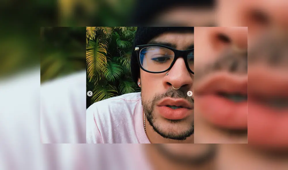 Bad Bunny ha tenido un año lleno de éxitos profesionales. (Foto: Instagram)