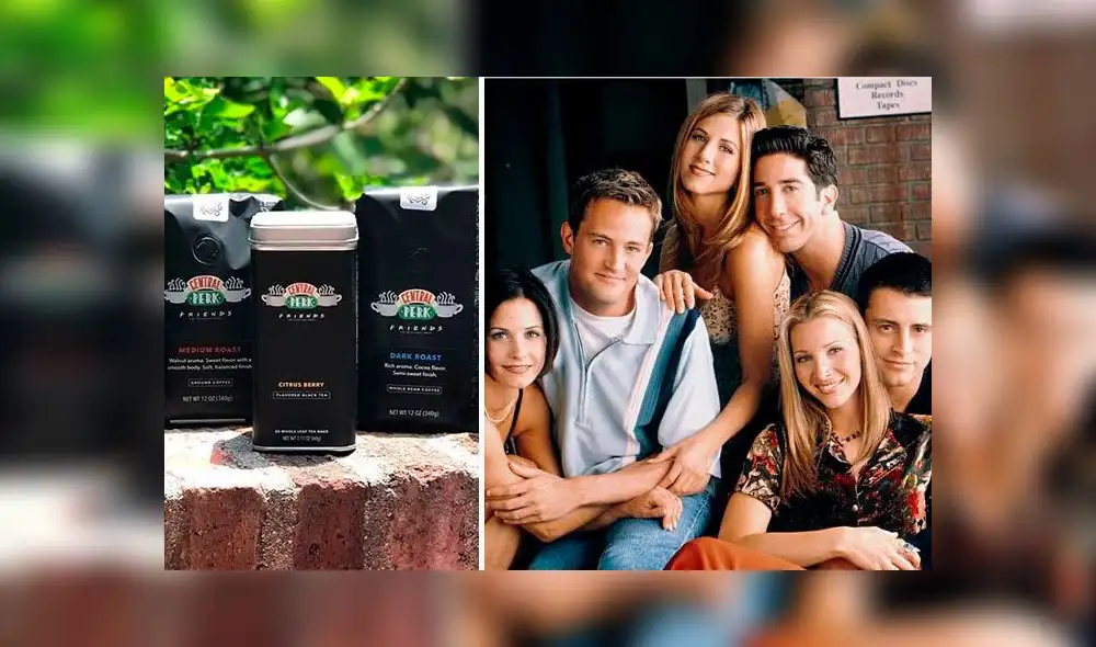 “The Coffe Bean and Tea Leaf” colaboró con Warner Bros. Studio para crear nueva línea de café por el aniversario de "Friends". Créditos: Composición