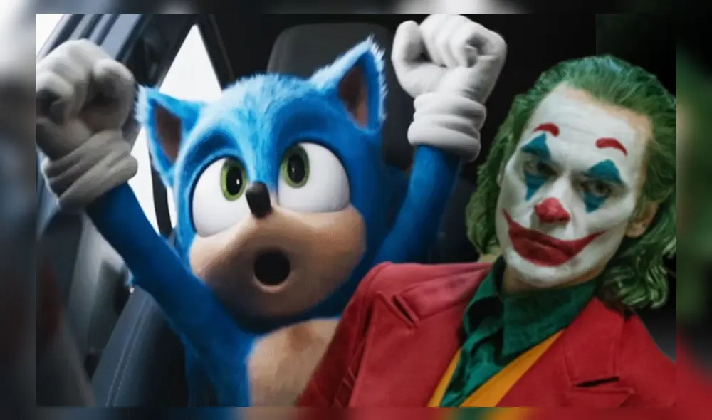 Sonic venció a Joker en Rotten Tomatoes.