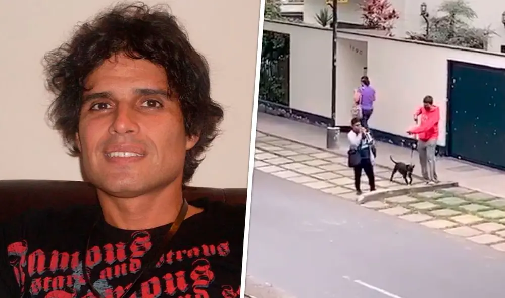 El músico peruano grabó a un hombre que con su trompeta tocaba una de sus canciones. Foto: composición/captura Facebook