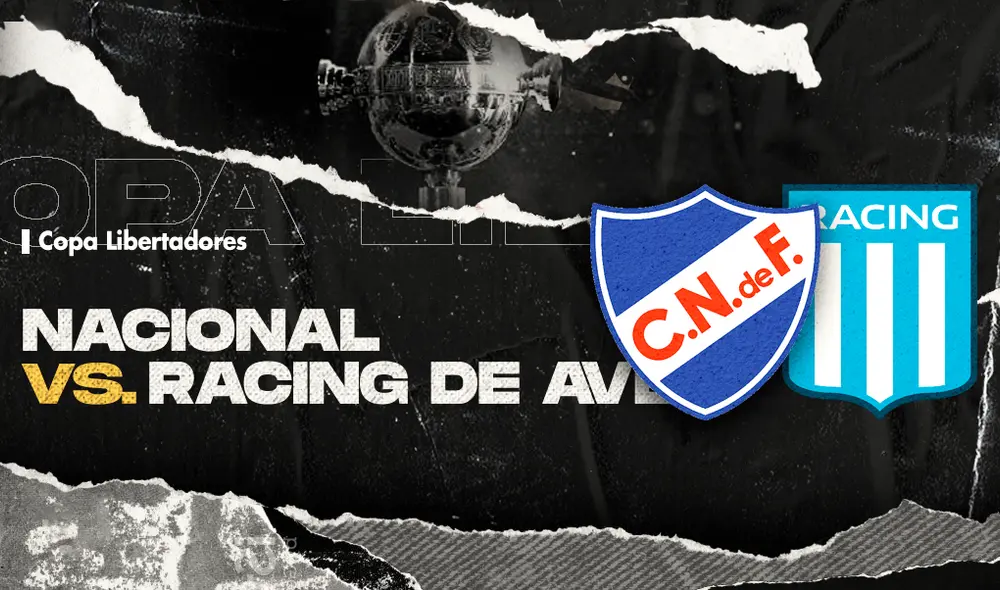Nacional se medirá con Racing en la fecha 3 de la Copa Libertadores 2020. Composición: Fabrizio Oviedo