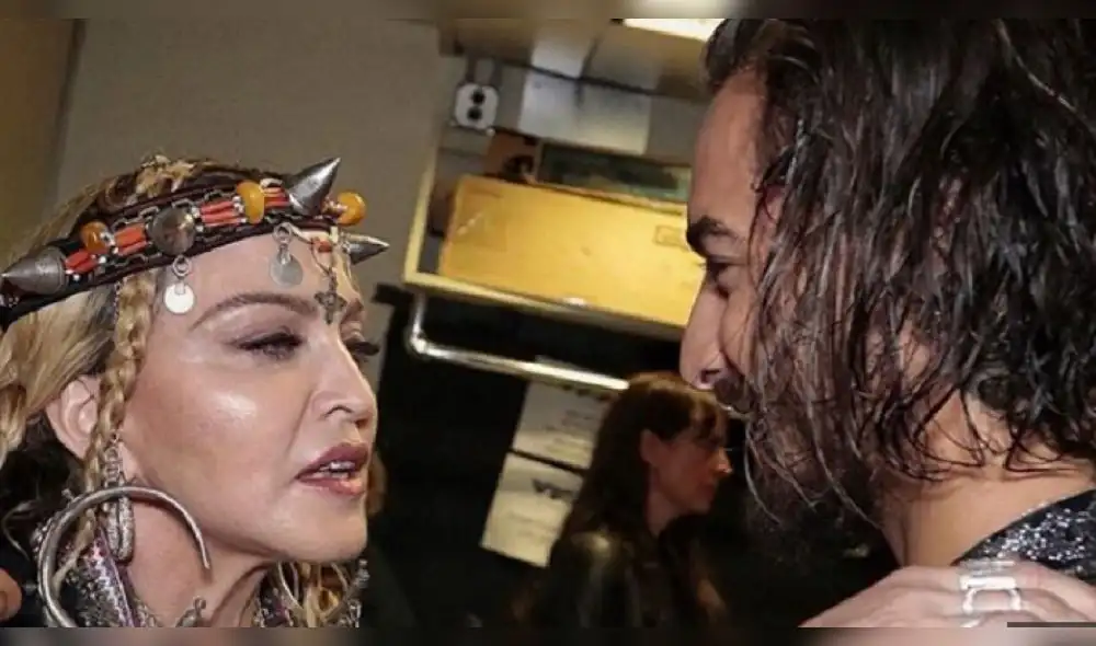 Maluma tuvo un encuentro con Madonna en los MTV [FOTOS] [VIDEO]