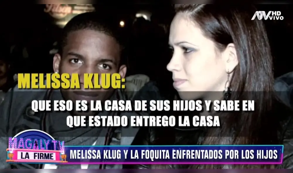 Jefferson Farfán no cumple con sus hijos, según Melissa Klug [VIDEO]