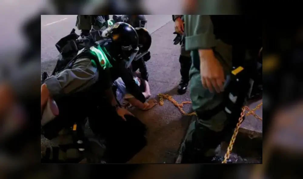 Protestas en Hong Kong. Foto: Reuters Protestas en Hong Kong. Foto: Reuters