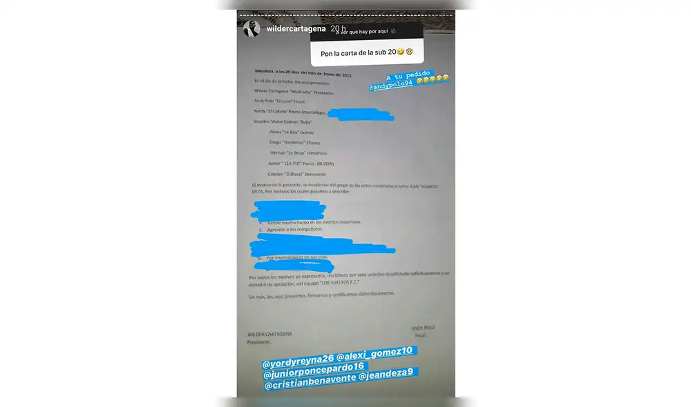 Jean Deza: carta de la selección peruana sub 20 para 'desafectar' al volante.