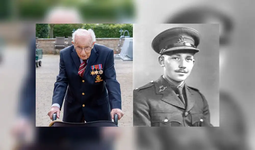 El veterano de guerra británico, Tom Moore, recaudó 5 millones de euros tras cumplir reto durante pandemia del coronavirus.