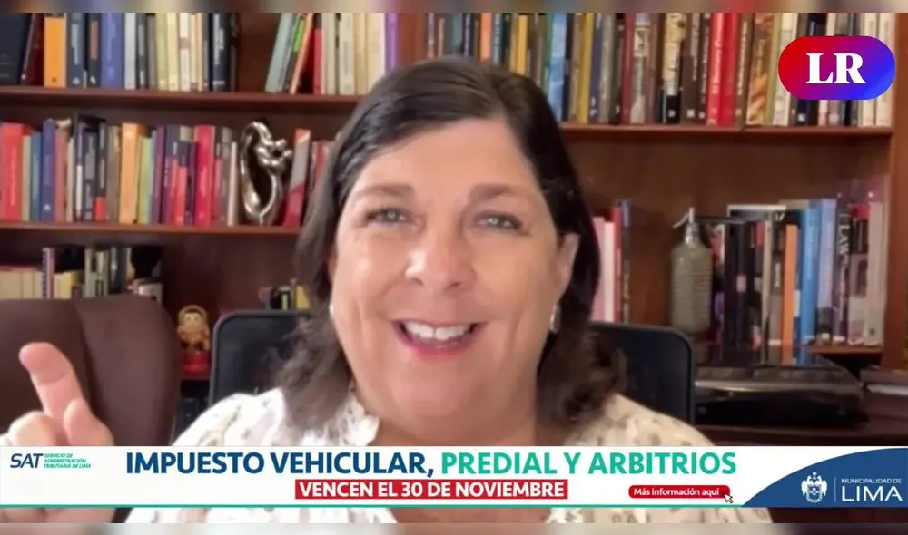 Rosa María Palacios en Sin Guion. Foto: LR+ Rosa María Palacios en Sin Guion. Foto: LR+