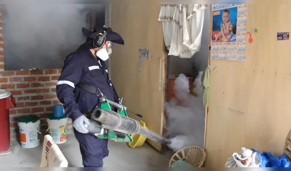 ACCIONES. - Fumigarán viviendas para prevenir el dengue. (Foto: Diresa) ACCIONES. - Fumigarán viviendas para prevenir el dengue. (Foto: Diresa)