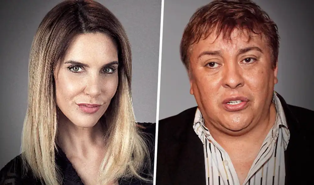 'Richard Swing' amenaza a Juliana Oxenford. 'Richard Swing' amenaza a Juliana Oxenford.