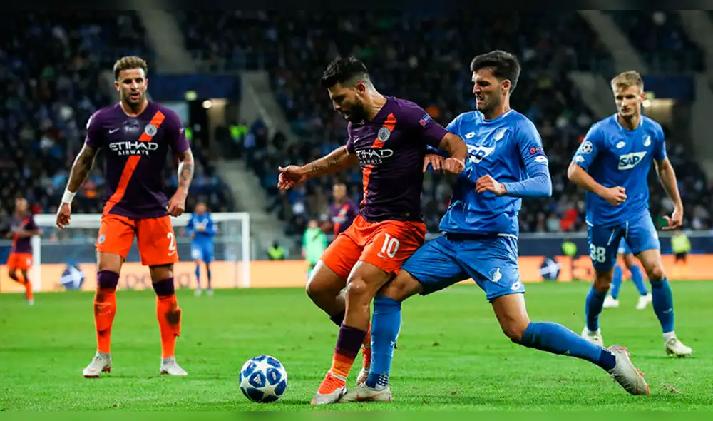 Manchester City remontó 2-1 en casa al Hoffenheim por la Champions League [RESUMEN]