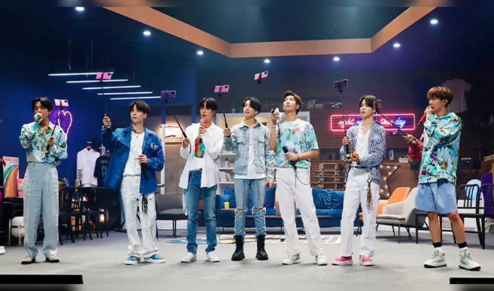 Desliza para ver más fotos de BTS en el BANG BANG CON. Créditos: Big Hit