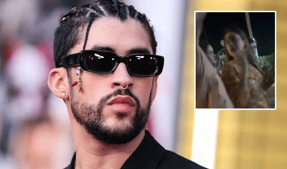 Bad Bunny generó polémica por reacción que tuvo con una fanática. Foto: difusión