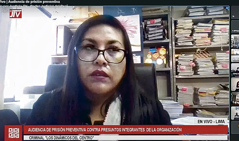Confianza. Fiscal Bonnie Bautista confía en que la Sala Superior acogerá la prisión preventiva. Foto: Justicia TV