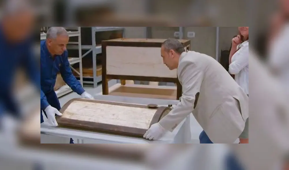 Tutankamón: abren misterioso cofre de 3 500 años de antigüedad ante las cámaras [VIDEO]