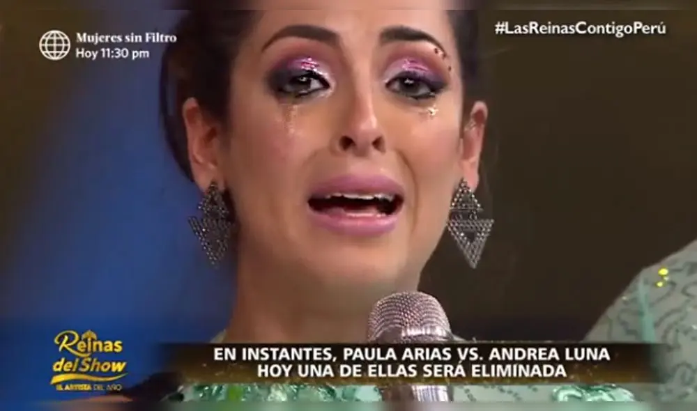 Andrea Luna llora y asegura que fue un error estar en programa de Gisela Valcárcel Andrea Luna llora y asegura que fue un error estar en programa de Gisela Valcárcel