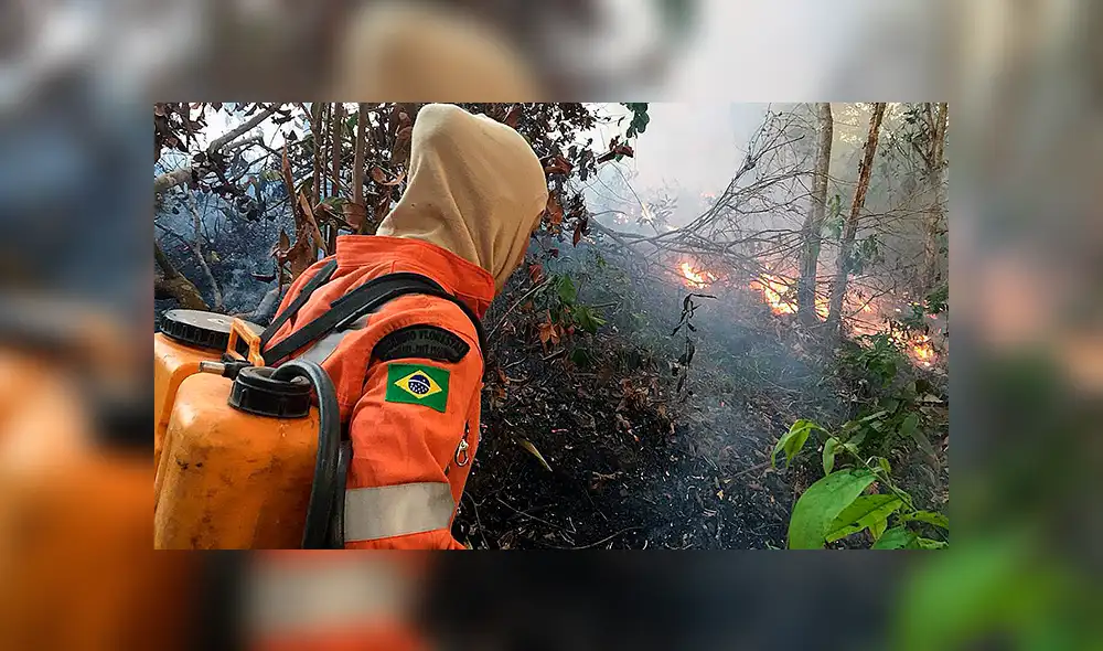 Bolívar, equipo que disputa la Primera División del fútbol boliviano, hará una importante donación para controlador el incendio en el Amazonas.