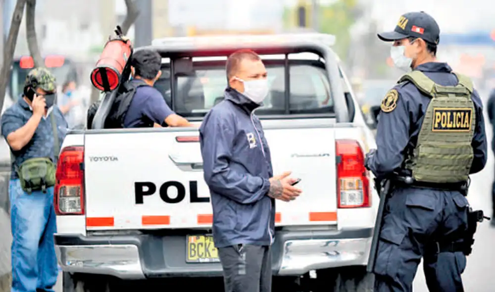 policia javier quispe