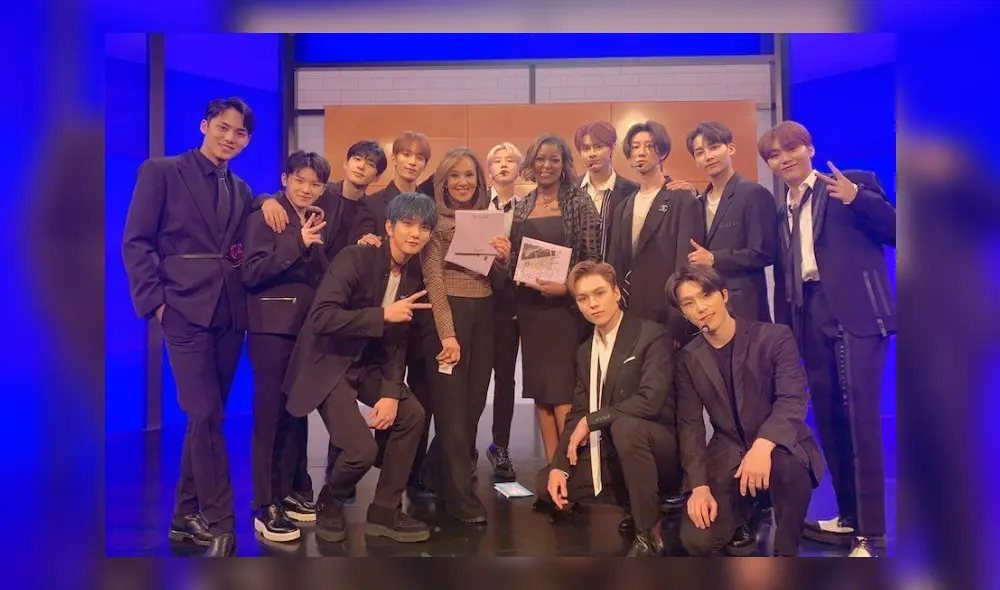 SEVENTEEN causó furor durante su presentación en "Good Day New York". SEVENTEEN causó furor durante su presentación en "Good Day New York".