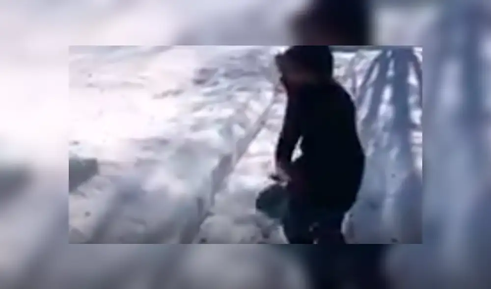 Facebook viral: chica revela el intenso frío de Chicago a través de un sencillo experimento [VIDEO]