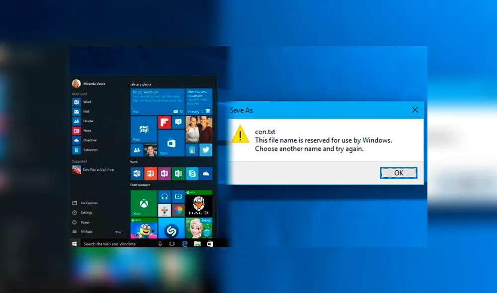 No lo intentes. no funcionará. Imagen: HowToGeek/Digital Trends