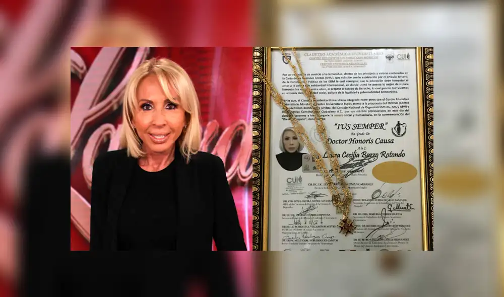 Laura Bozzo recibe Doctor Honoris Causa en México [VIDEO]
