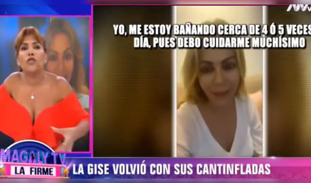 Gisela Valcárcel genera polémica por comentario durante cuarentena Gisela Valcárcel genera polémica por comentario durante cuarentena