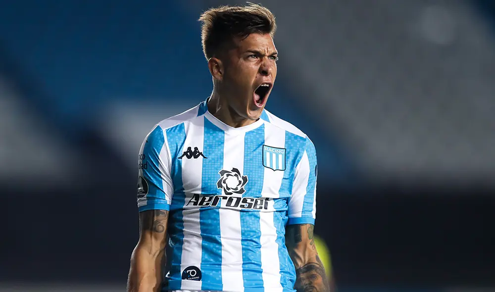 Racing derrotó 1-0 a Alianza Lima por la fecha 2 del Grupo F de la Copa Libertadores 2020. Foto: EFE