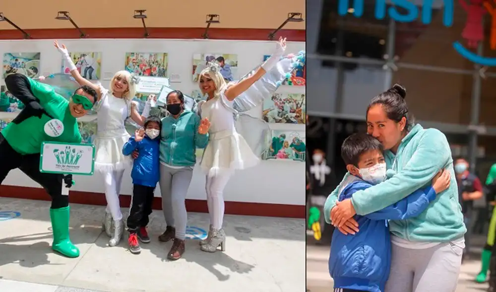 Sin embargo, ante la falta de un donante, su progenitora se ofreció como voluntaria.