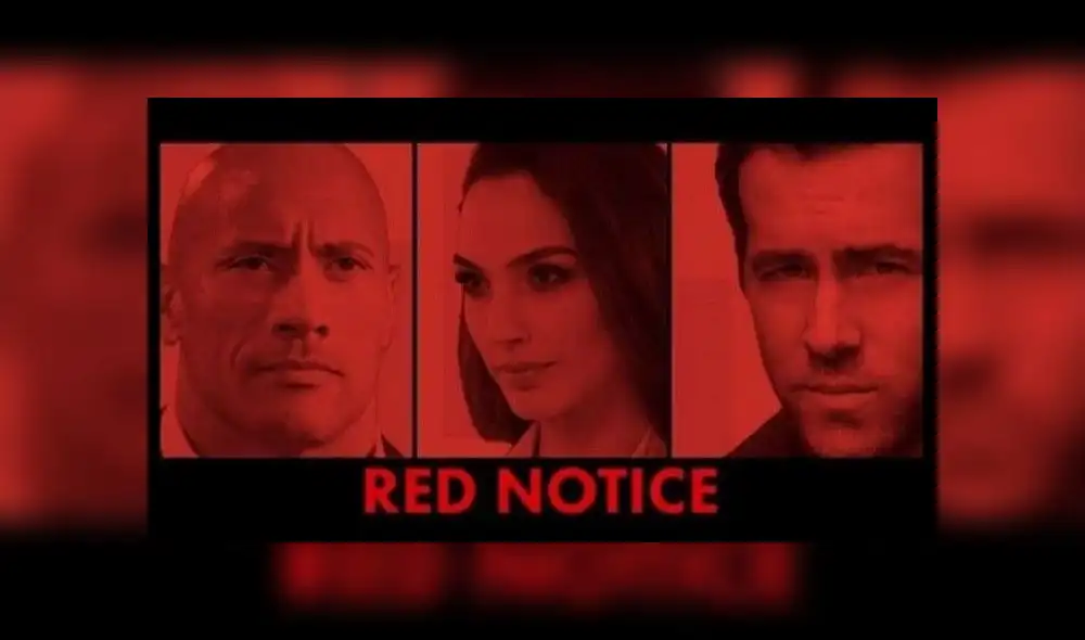 Red Notice, nueva película de Netflix