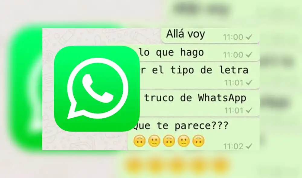WhatsApp y el truco secreto para cambiar el tipo de letra en los chats.