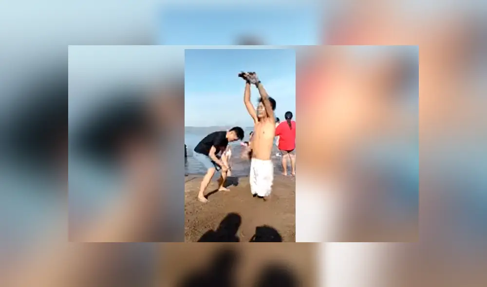 Facebook: joven asiático imita a ‘muñeco inflable’ y causa risas en miles de usuarios [VIDEO]