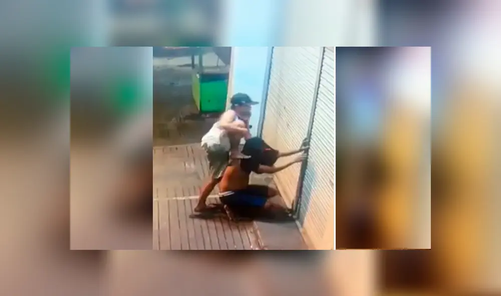 Desliza para ver el desenlace del video viral publicado en YouTube. Foto: Captura.