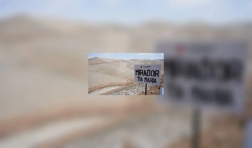 Proyecto minero Tía María Proyecto minero Tía María