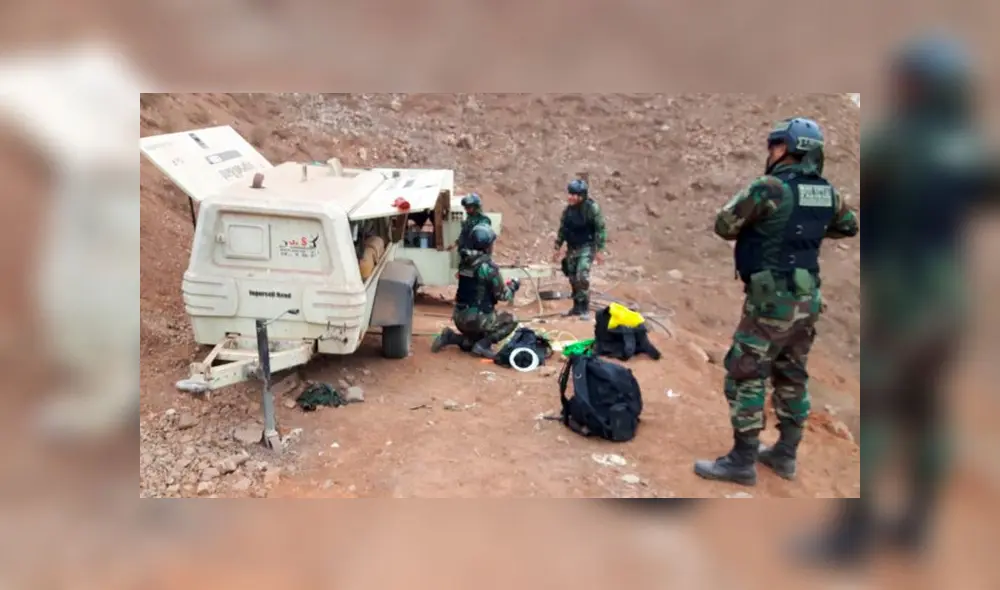 Policía Nacional destruyó campamento minero ilegal en Tacna [FOTOS y VIDEO]