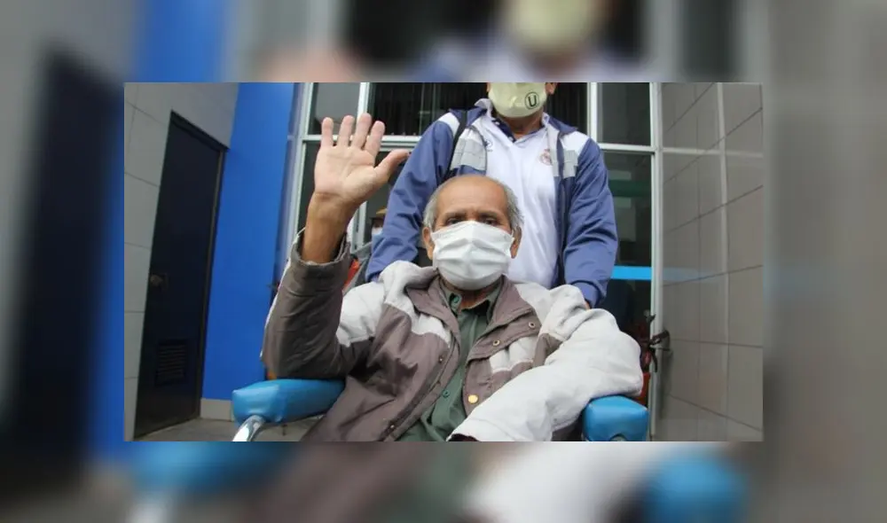 Adultos mayores superan la COVID-19. Créditos: Andina. Adultos mayores superan la COVID-19. Créditos: Andina.