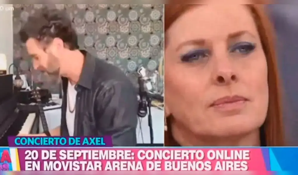 El cantautor argentino Axel se enlazó con En boca de todos para promocionar su próximo concierto online, el 20 de setiembre | FOTO: América TV