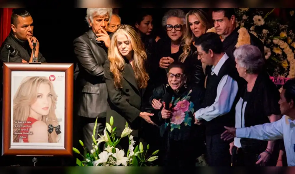 La madre de Edith González y su desgarrador mensaje en el último adiós