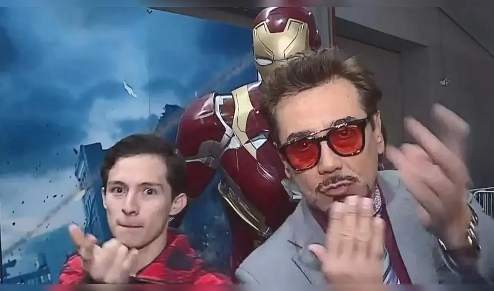 Avengers: imitador de Tony Stark asombra con gran parecido en TV