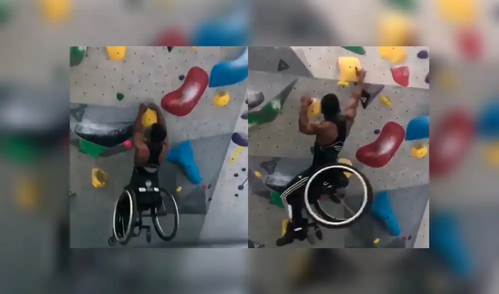 Desliza a la izquierda para ver la gran hazaña de este hombre. Foto: Captura Desliza a la izquierda para ver la gran hazaña de este hombre. Foto: Captura