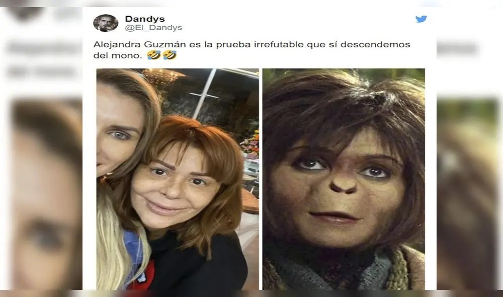 Alejandra Guzmán es blanco de crueles memes tras mostrarse sin maquillaje Alejandra Guzmán es blanco de crueles memes tras mostrarse sin maquillaje