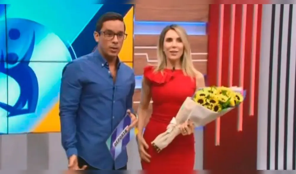 La periodista reapareció en el noticiero de ATV con la misma picardía que la caracteriza.