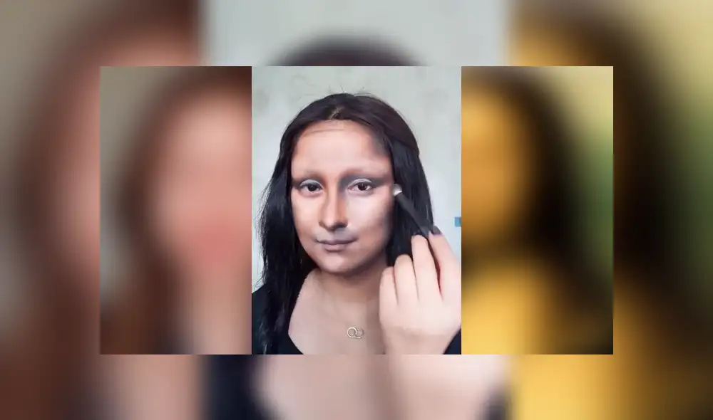 En YouTube se volvió viral una chica china que se transformó en la Mona Lisa. En YouTube se volvió viral una chica china que se transformó en la Mona Lisa.