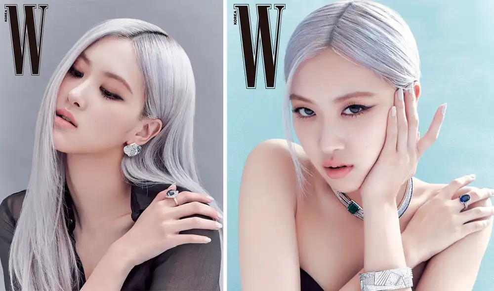 Rosé de BLACKPINK en número de octubre para revista coreana. Foto: W Korea Rosé de BLACKPINK en número de octubre para revista coreana. Foto: W Korea
