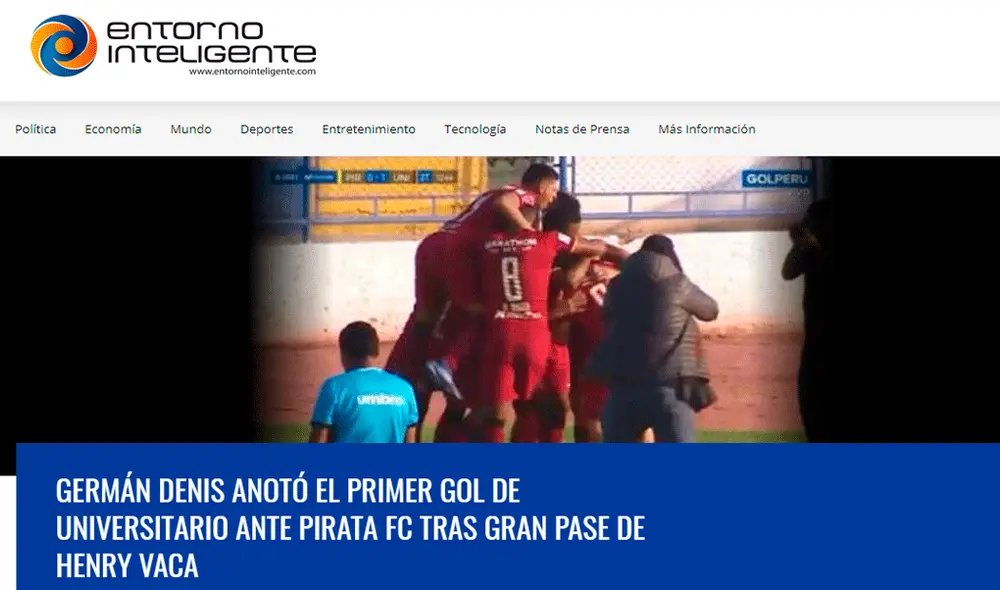 Prensa boliviana rescató la actuación de Henry Vaca en su primer partido con Universitario de Deportes en la Liga 1.